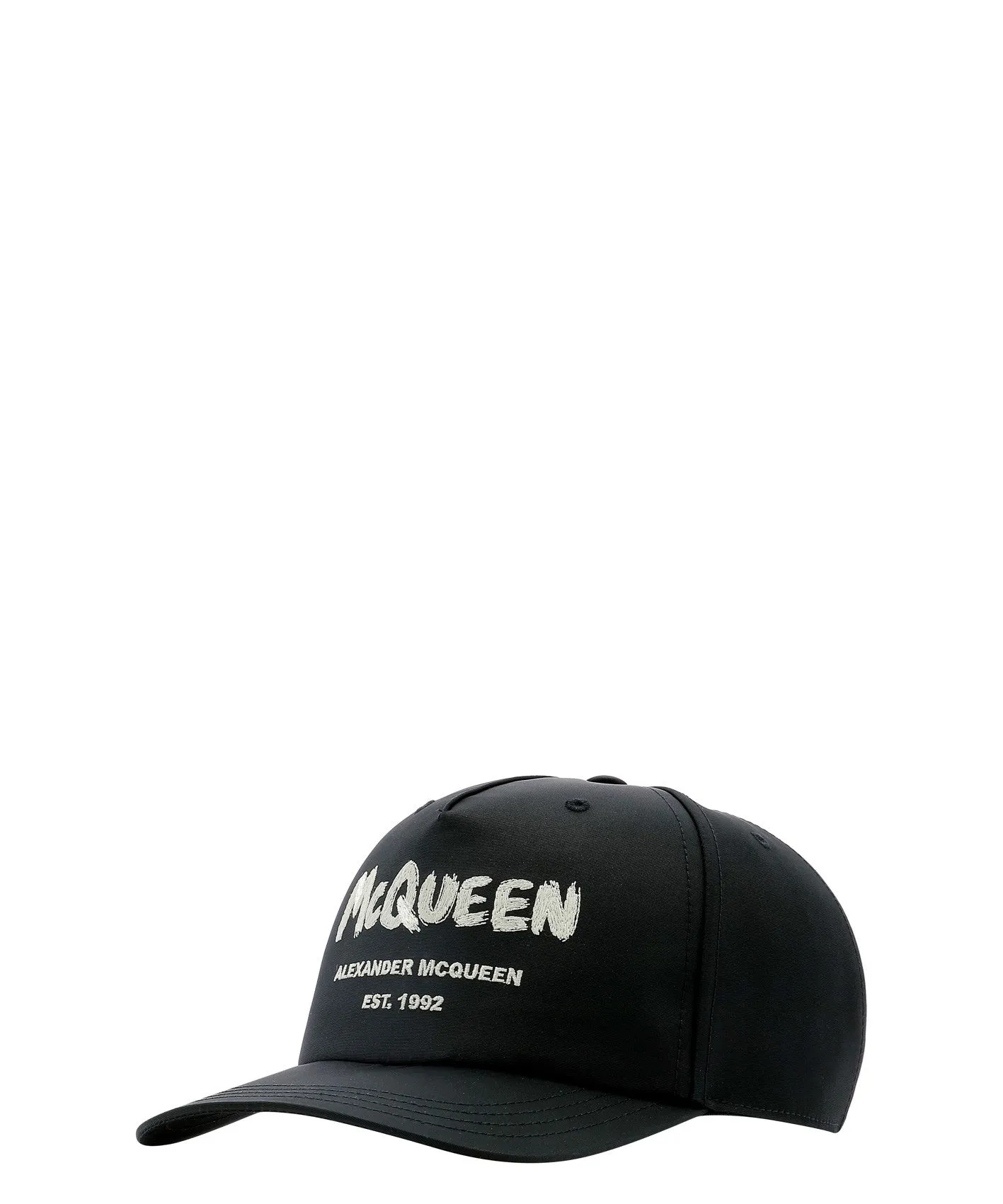 Alexander McQueen Graffiti Logo Baseball Cap