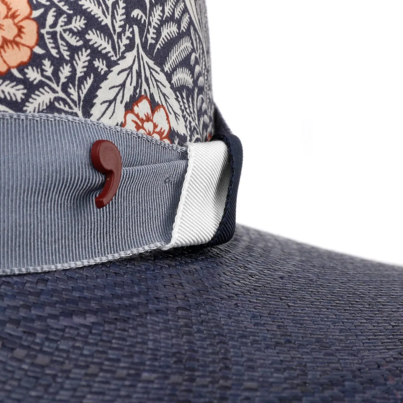 Beltrento Panama Brim Cloth Hat by Alfonso D'Este