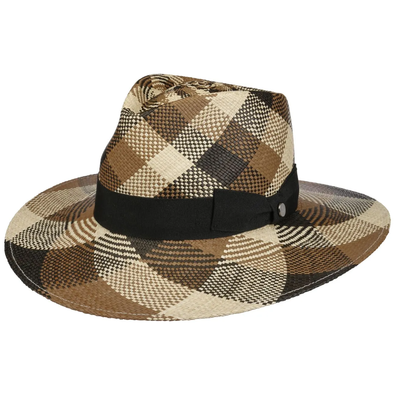 Big Brim Trikolore Panama Hat by Lierys
