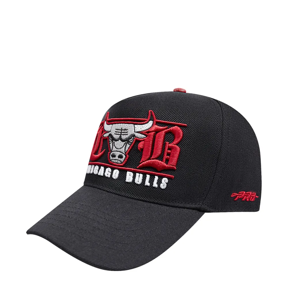 Bulls Loyalty Triple Front Pinch Front Snapback