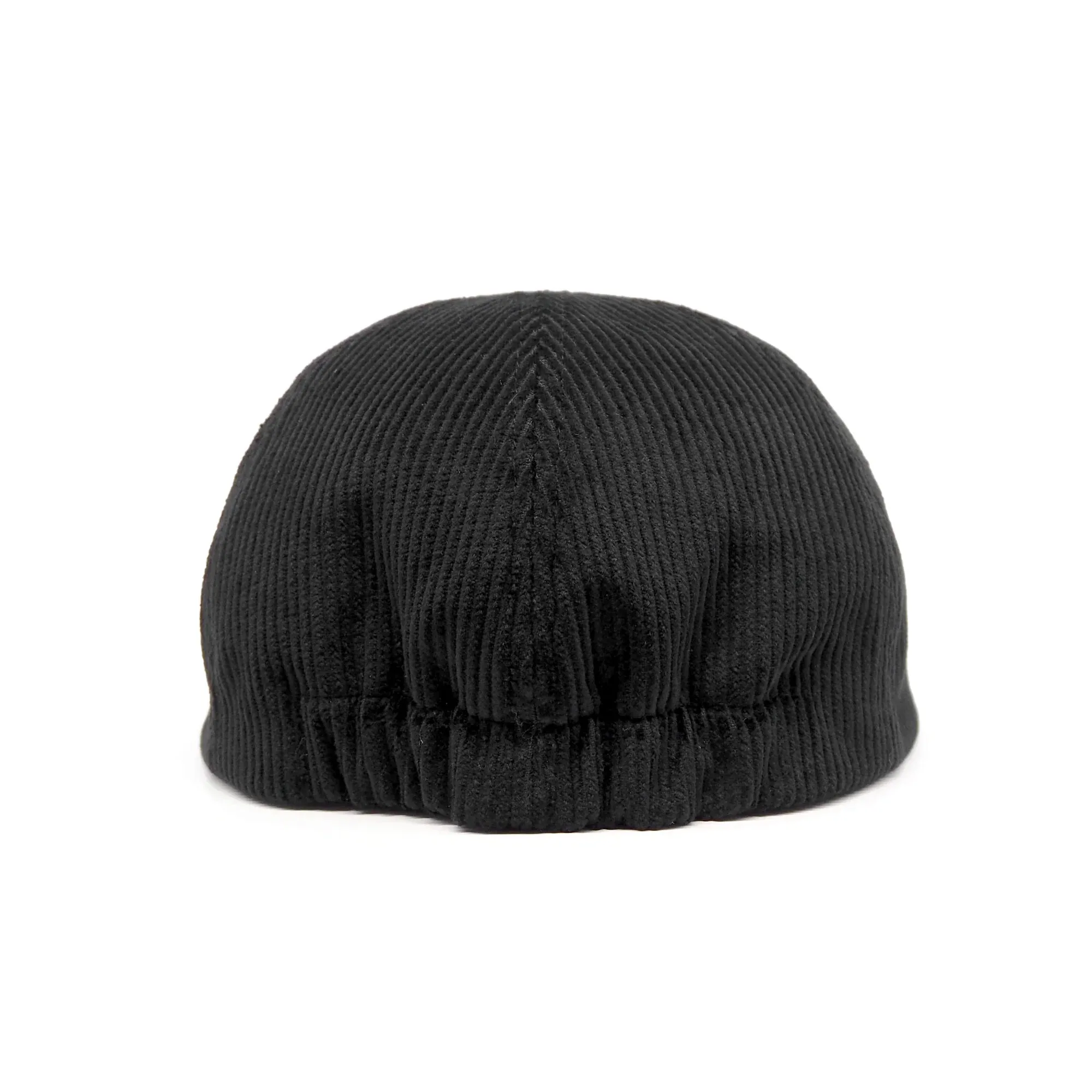 Classic 6 Panel Cap 8W Corduroy - Black