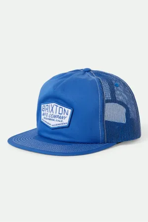 Coleson Trucker Hat - Royal/Royal