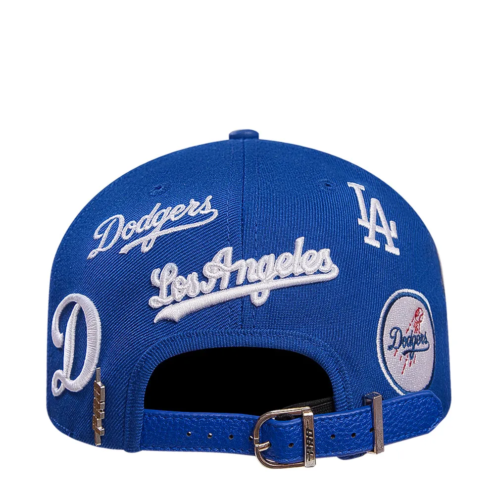 Dodgers Multi-Logo Wool Strapback