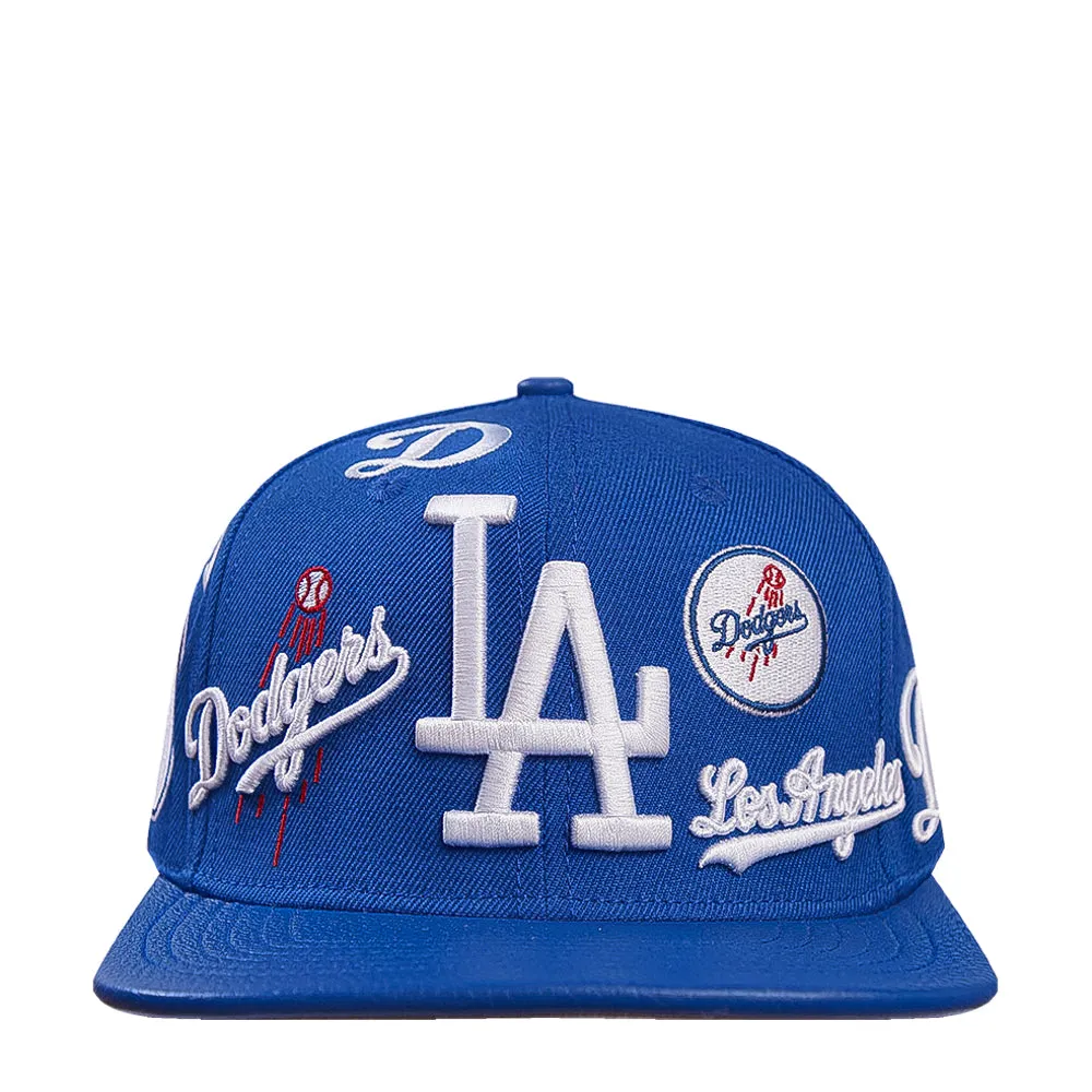 Dodgers Multi-Logo Wool Strapback