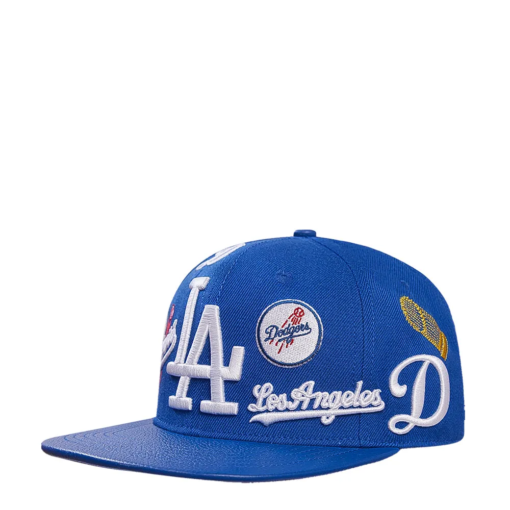 Dodgers Multi-Logo Wool Strapback