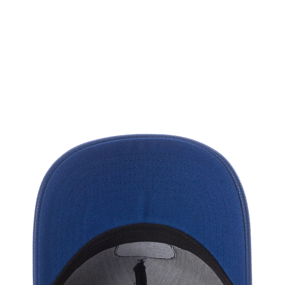 Dodgers Sugar Skull Wool Blend Pinch Front Strapback