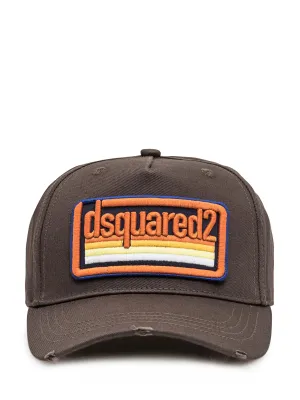 Dsquared2 Logo Embroidered Baseball Cap