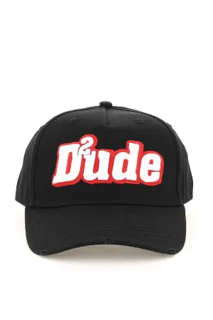 Dsquared2 Logo Patch Baseball Cap