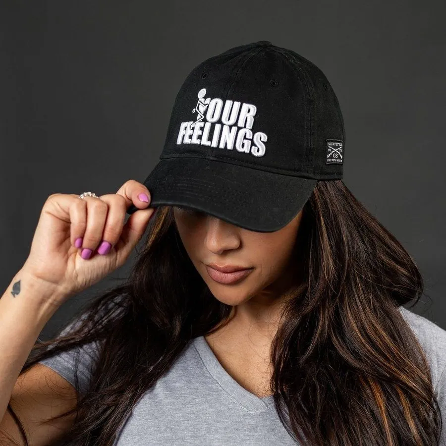F*ck Your Feelings Dad Hat - Black