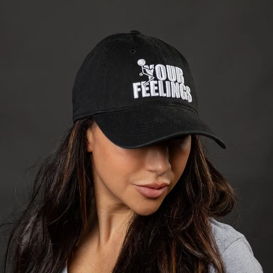 F*ck Your Feelings Dad Hat - Black