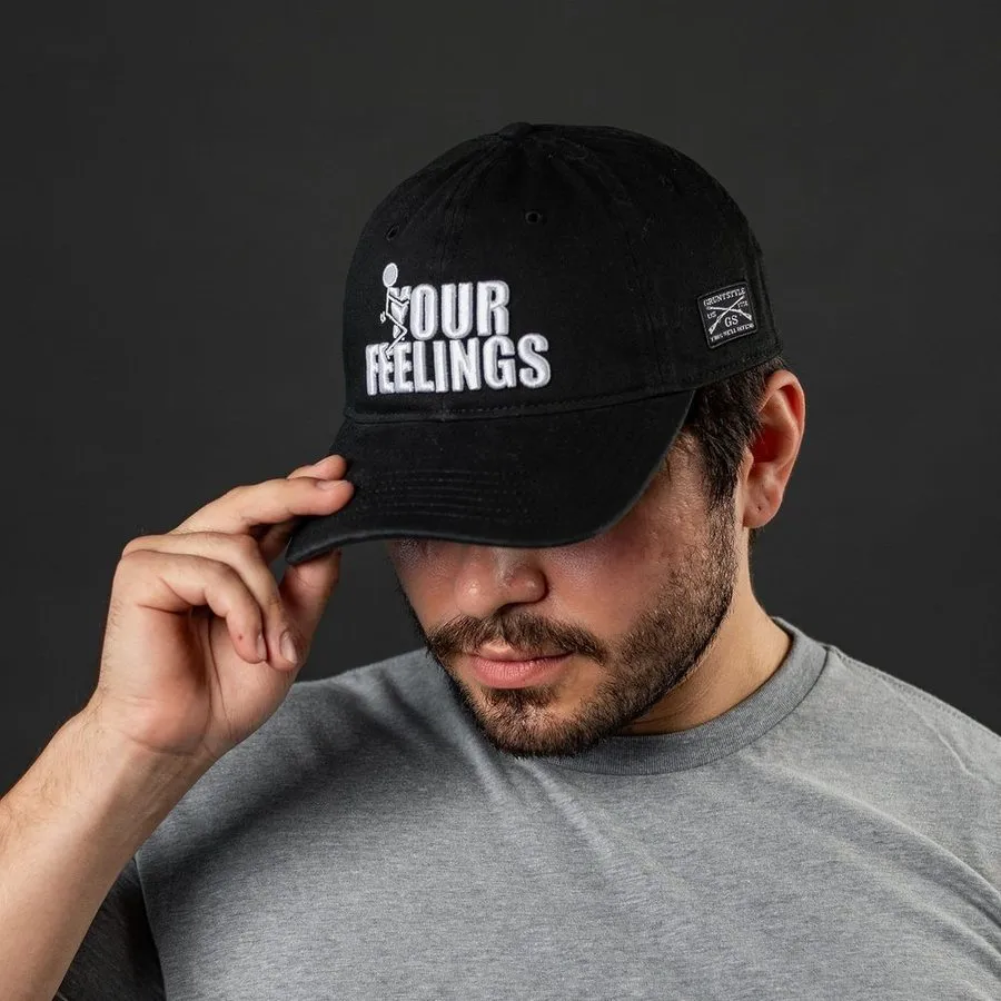 F*ck Your Feelings Dad Hat - Black