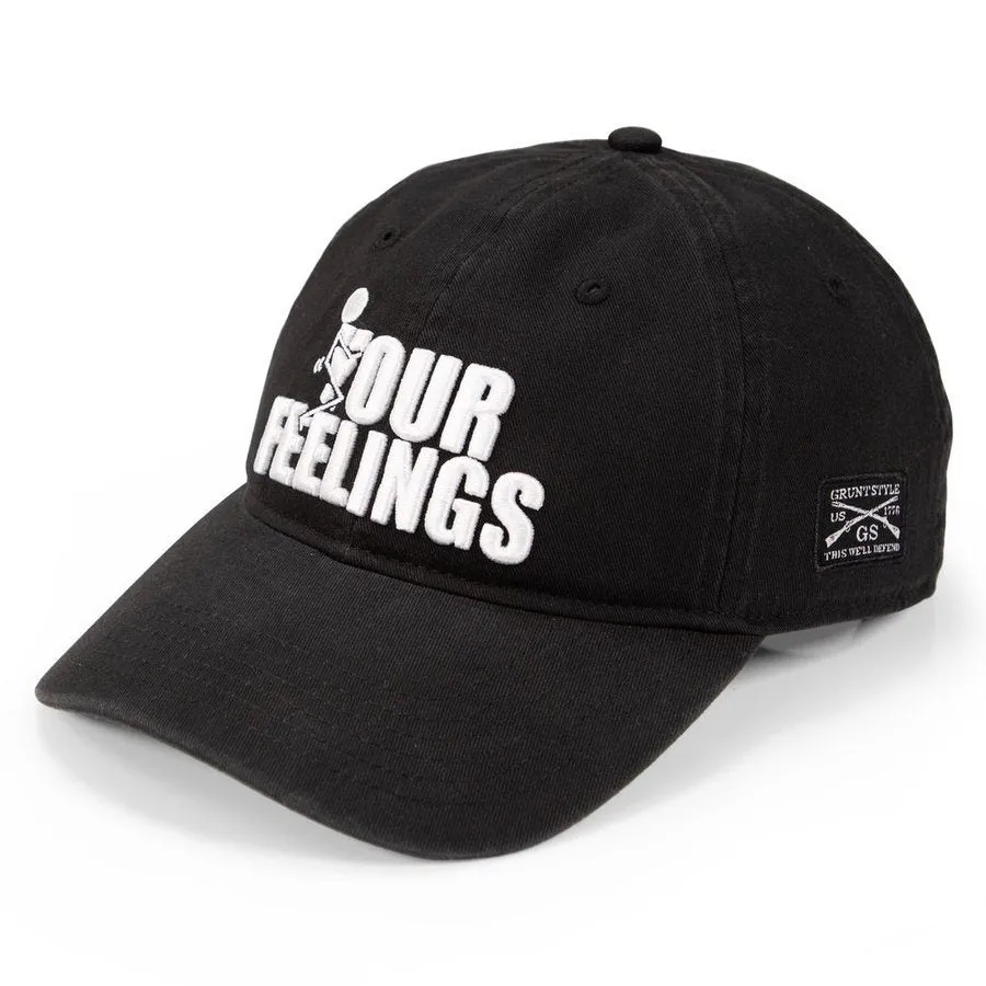 F*ck Your Feelings Dad Hat - Black