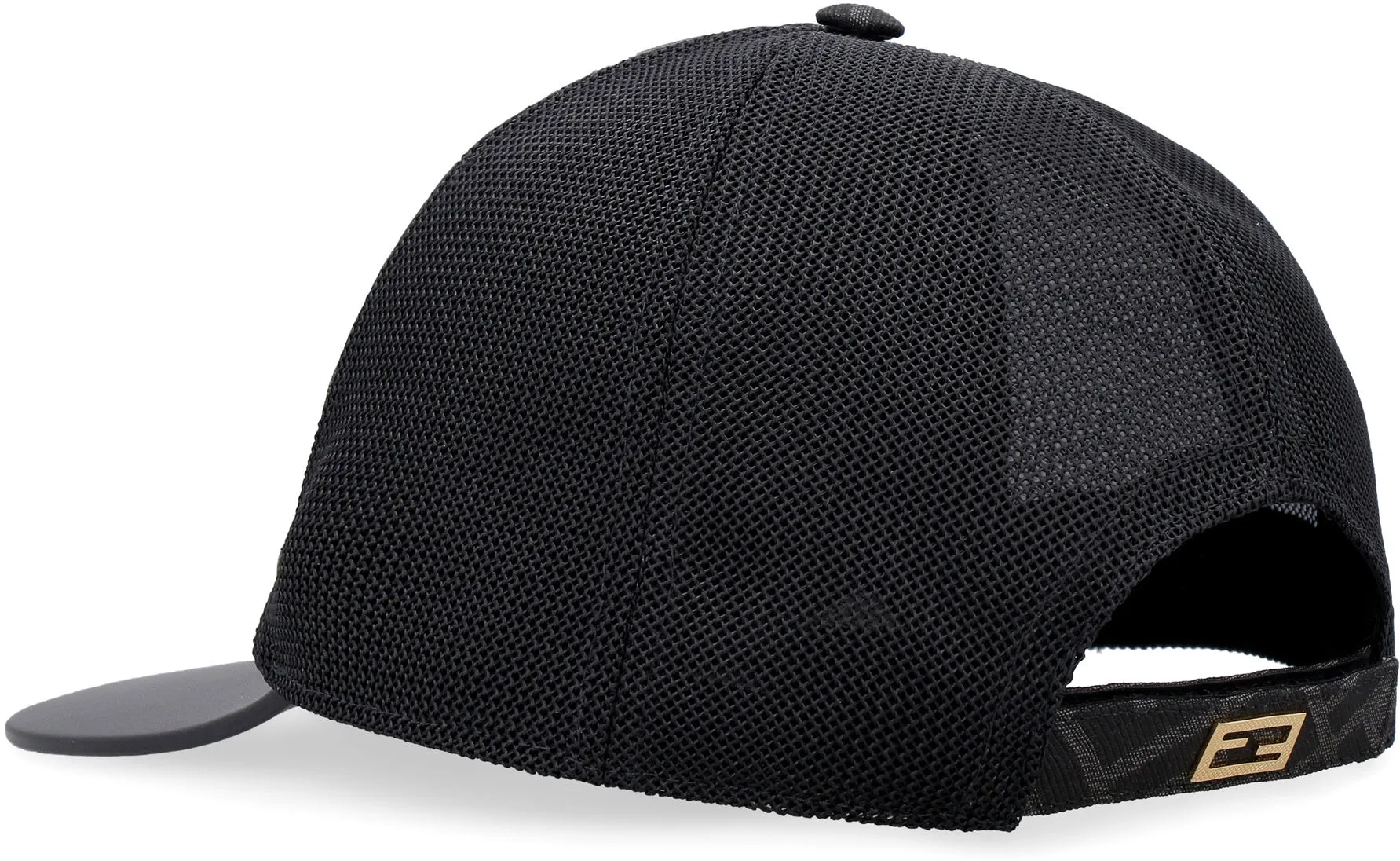 Fendi FF Motif Jacquard Baseball Cap