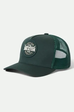 Gibson Netplus Trucker Hat - Deep Forest/Deep Forest