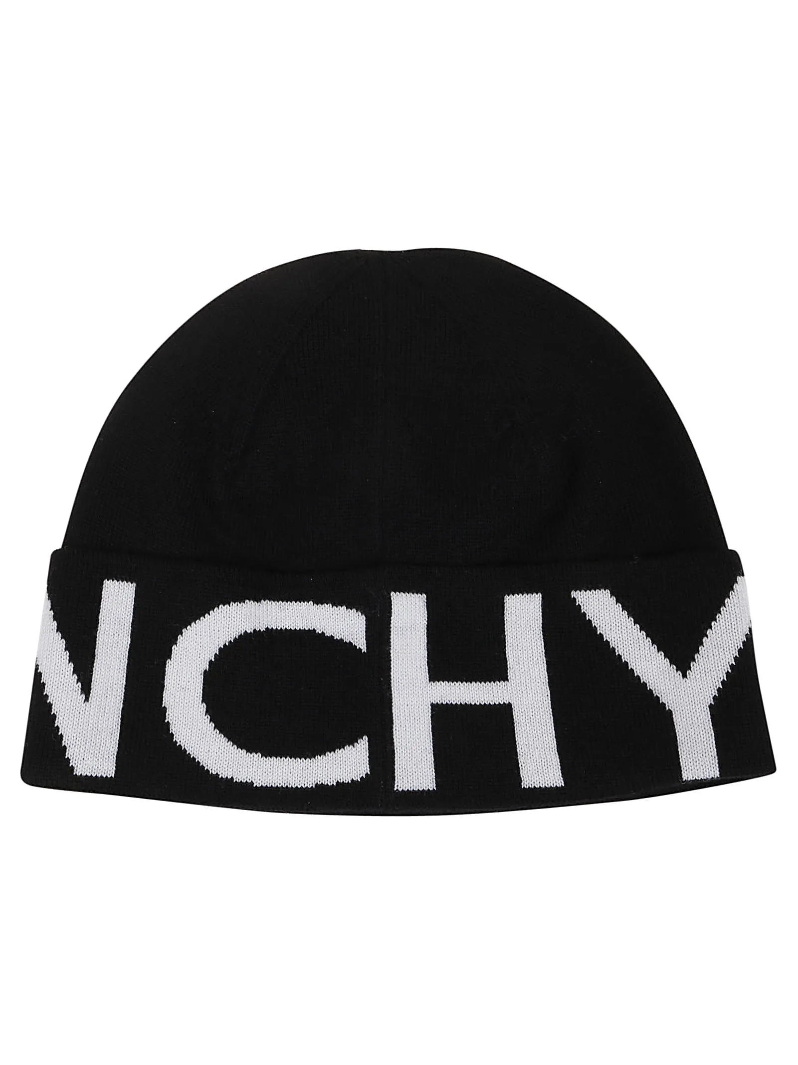 Givenchy Logo Intarsia-Knit Slip-On Beanie