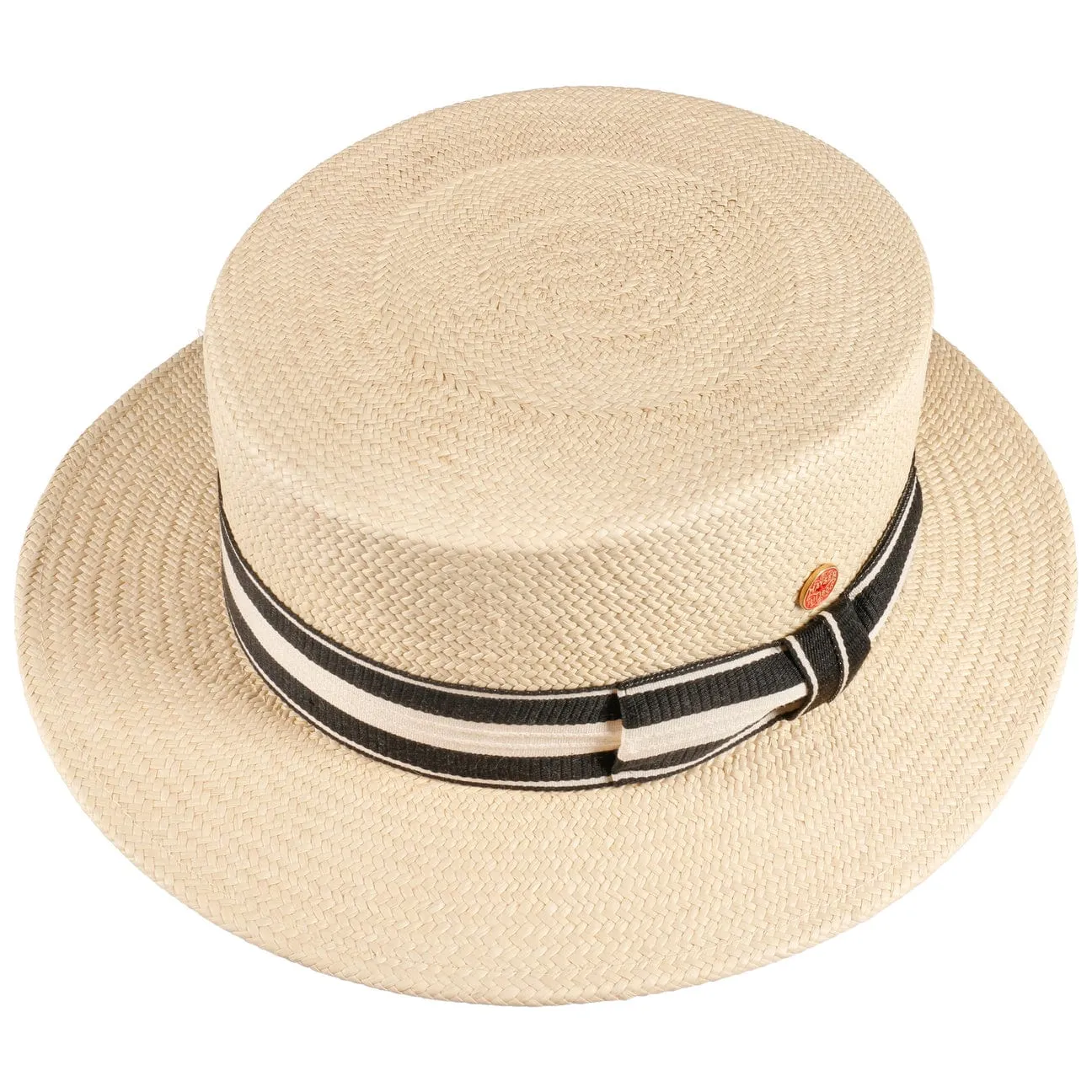 Gondolo Boater Panama Hat by Mayser