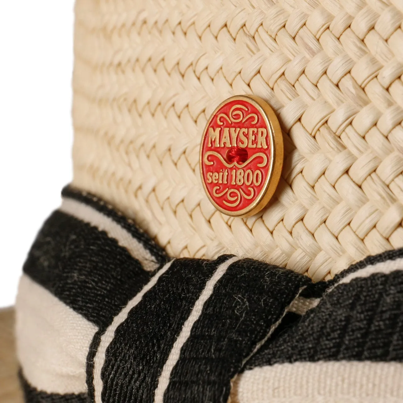 Gondolo Boater Panama Hat by Mayser
