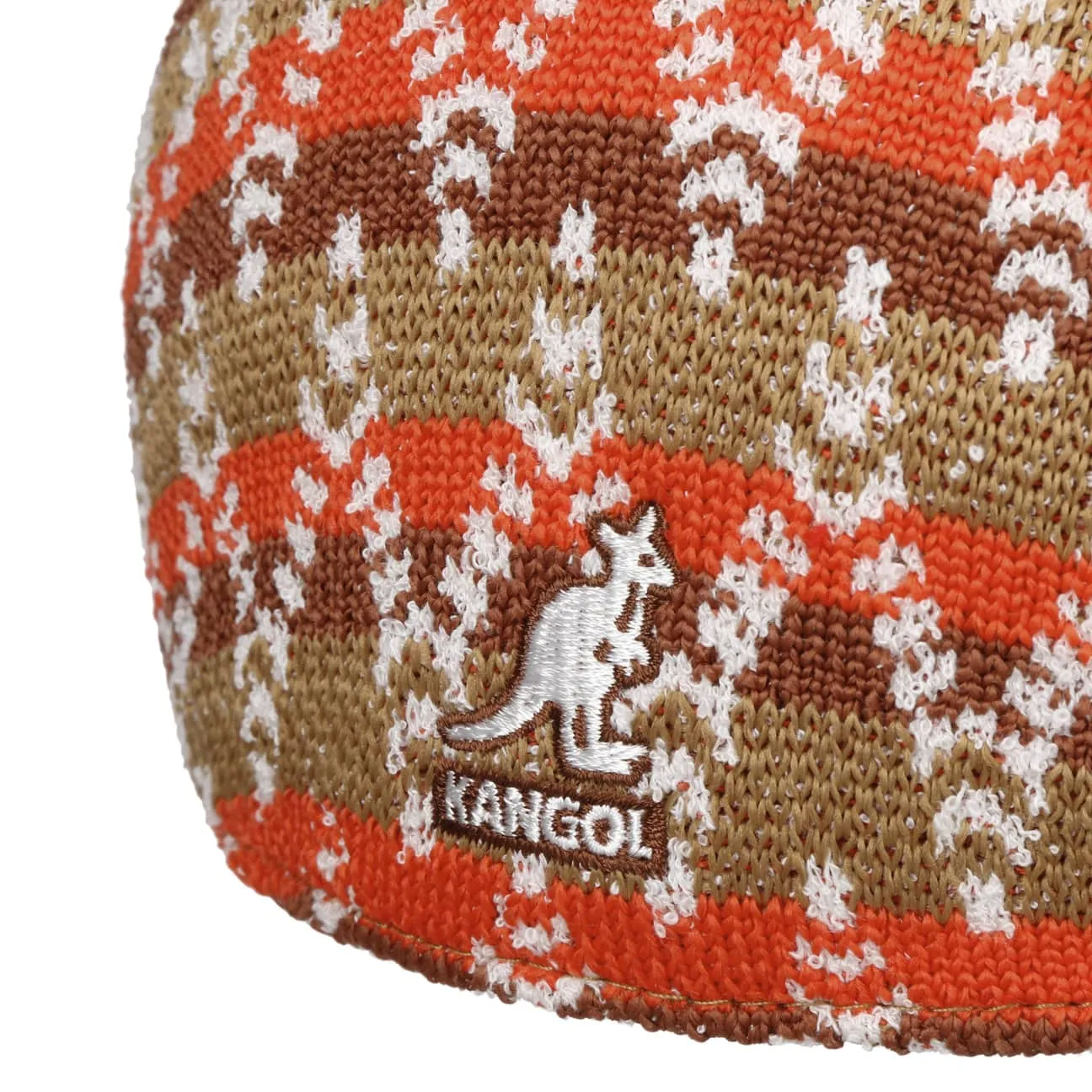 Groovy Warp 507 Flat Cap by Kangol