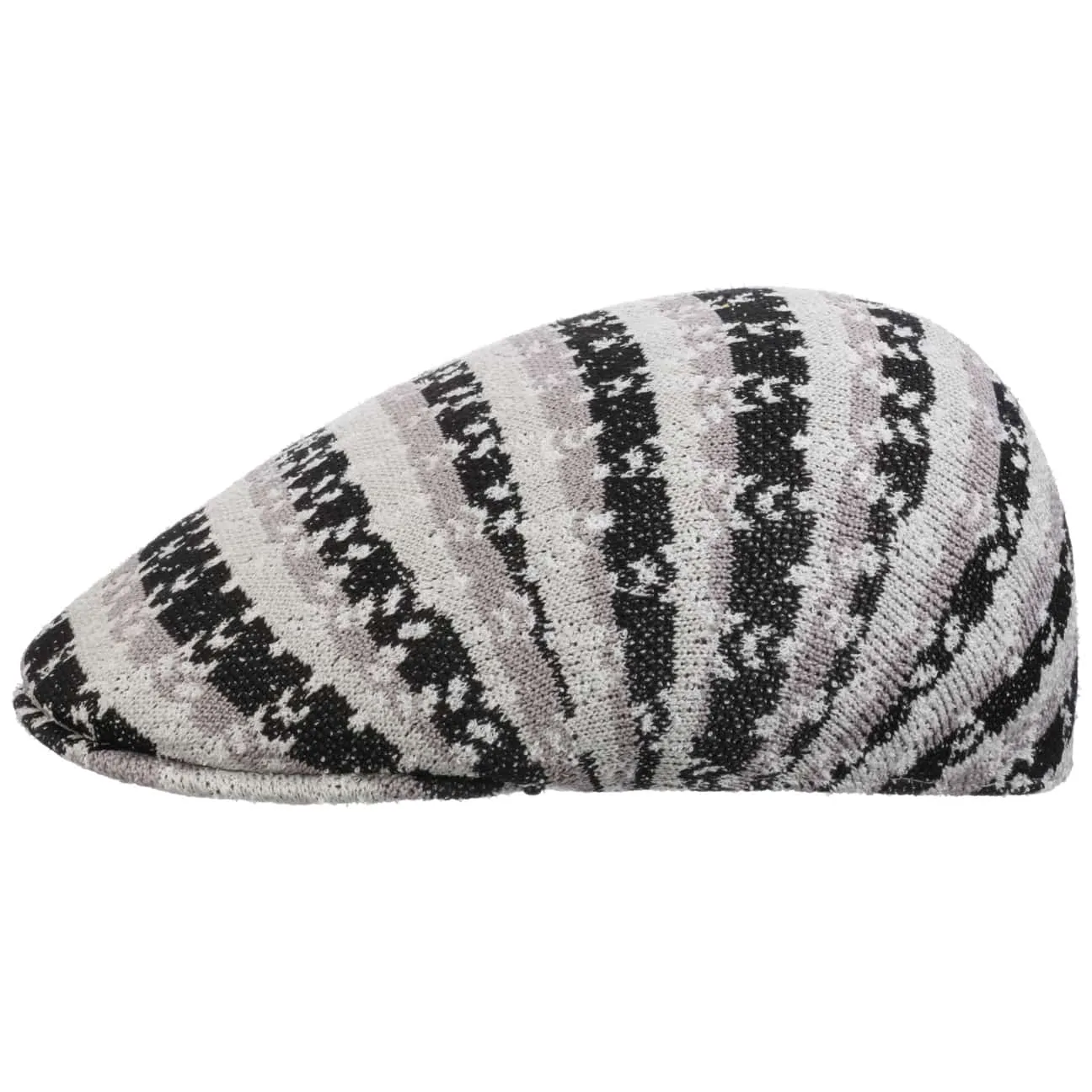 Groovy Warp 507 Flat Cap by Kangol