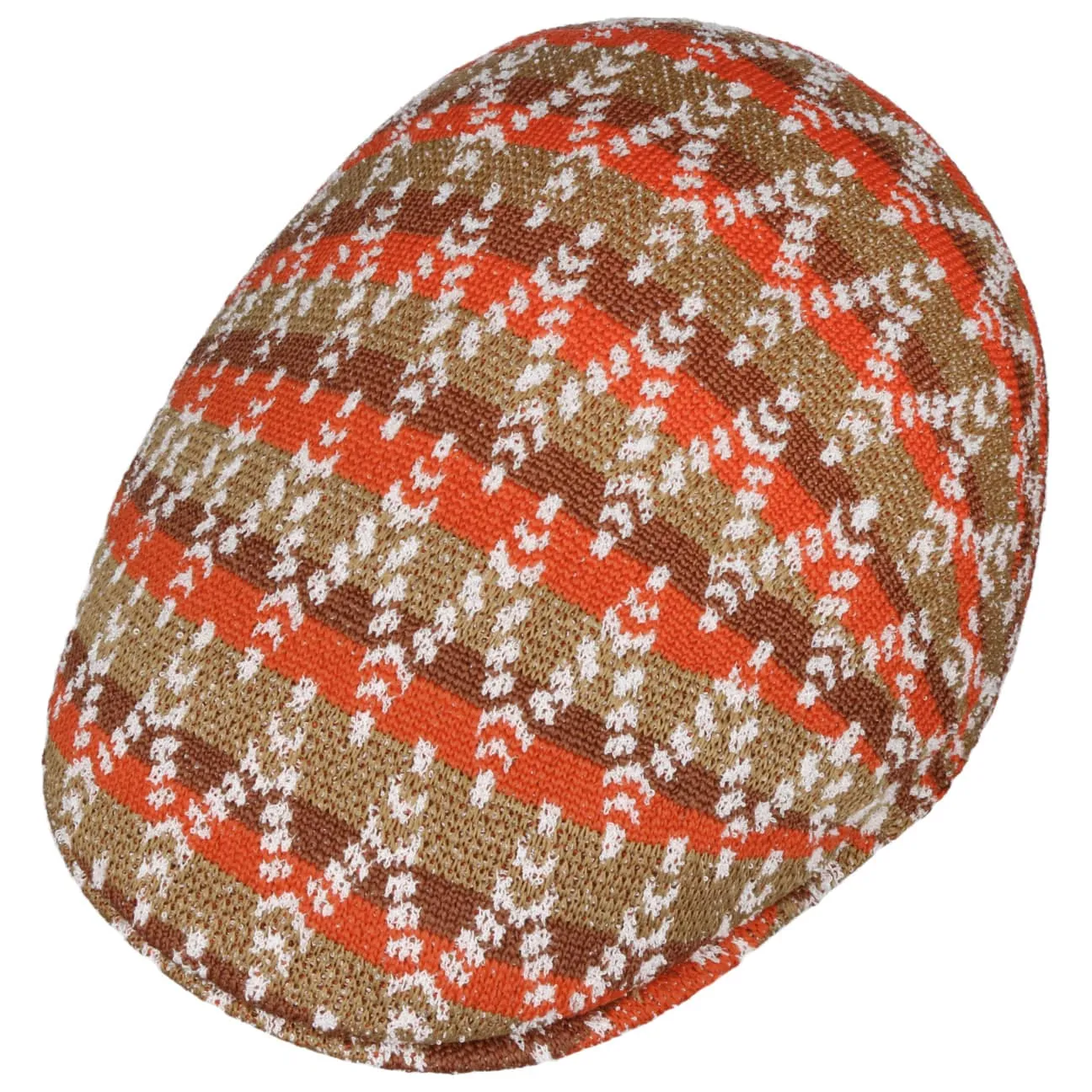 Groovy Warp 507 Flat Cap by Kangol