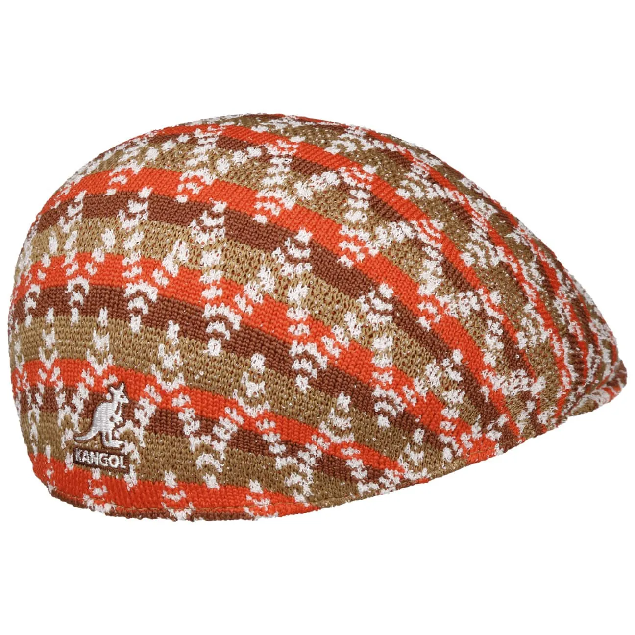 Groovy Warp 507 Flat Cap by Kangol