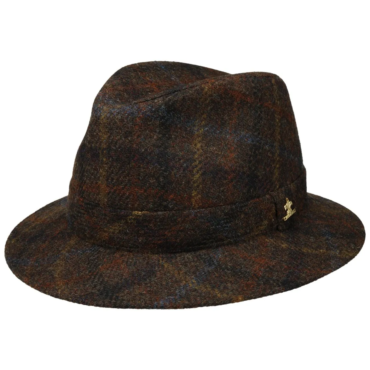 Harris Tweed Wool Hat by Lierys Gold