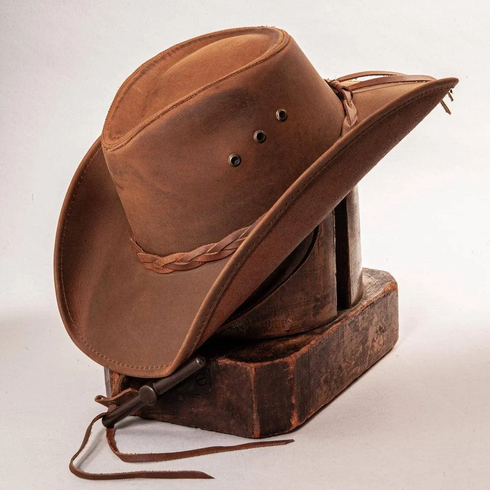 Hollywood Leather Cowboy Hat by American Hat Makers