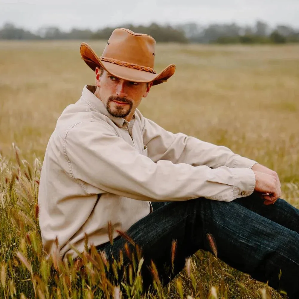Hollywood Leather Cowboy Hat by American Hat Makers