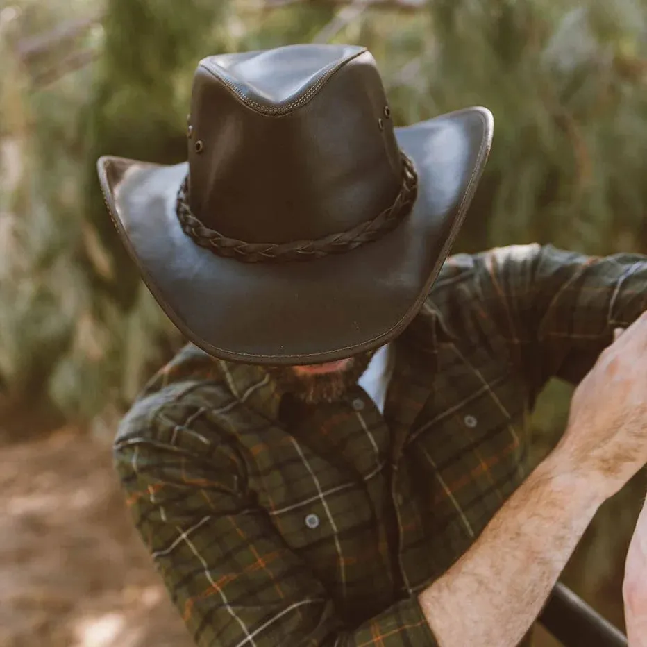 Hollywood Leather Cowboy Hat by American Hat Makers