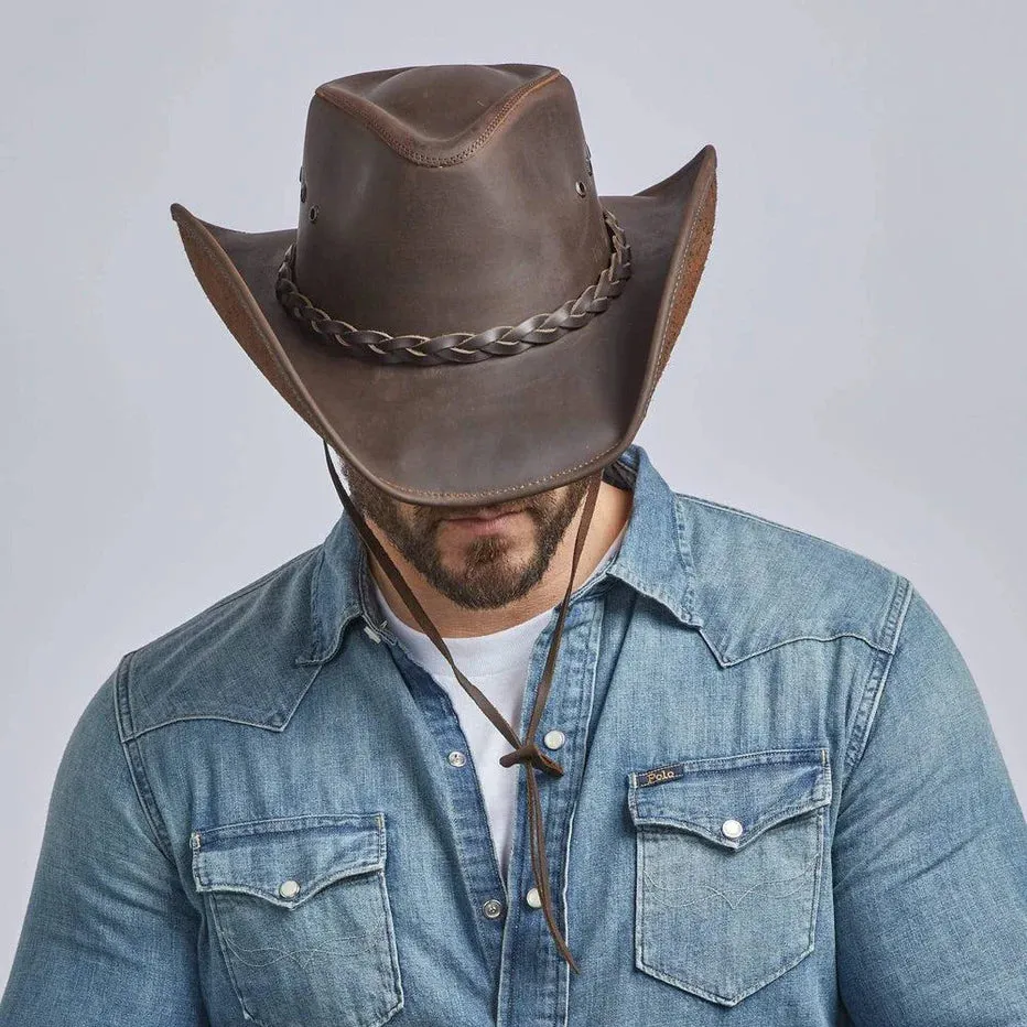 Hollywood Leather Cowboy Hat by American Hat Makers
