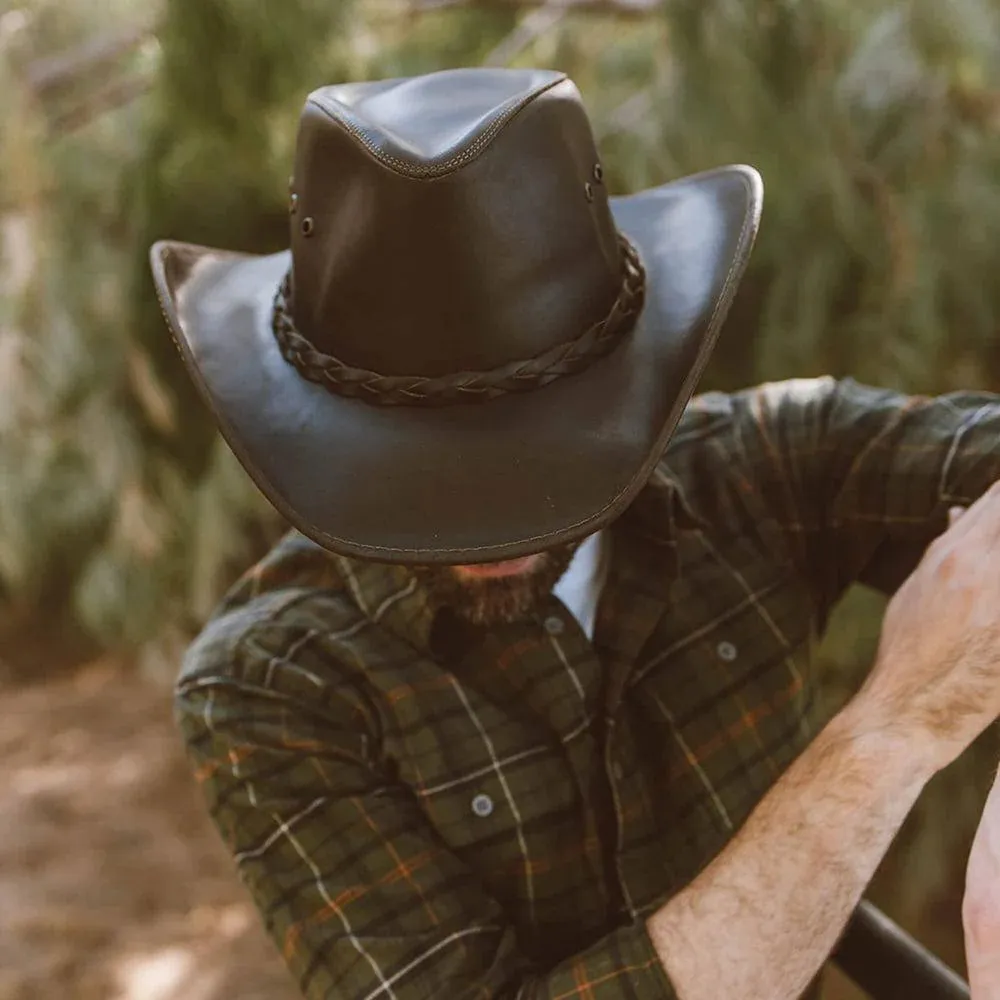 Hollywood Leather Cowboy Hat by American Hat Makers