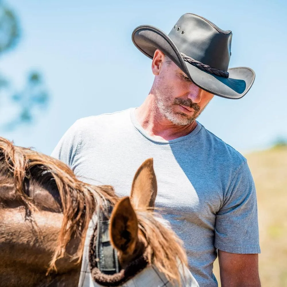 Hollywood Leather Cowboy Hat by American Hat Makers
