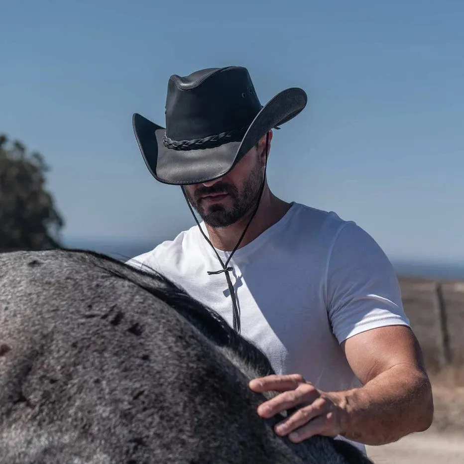 Hollywood Leather Cowboy Hat by American Hat Makers