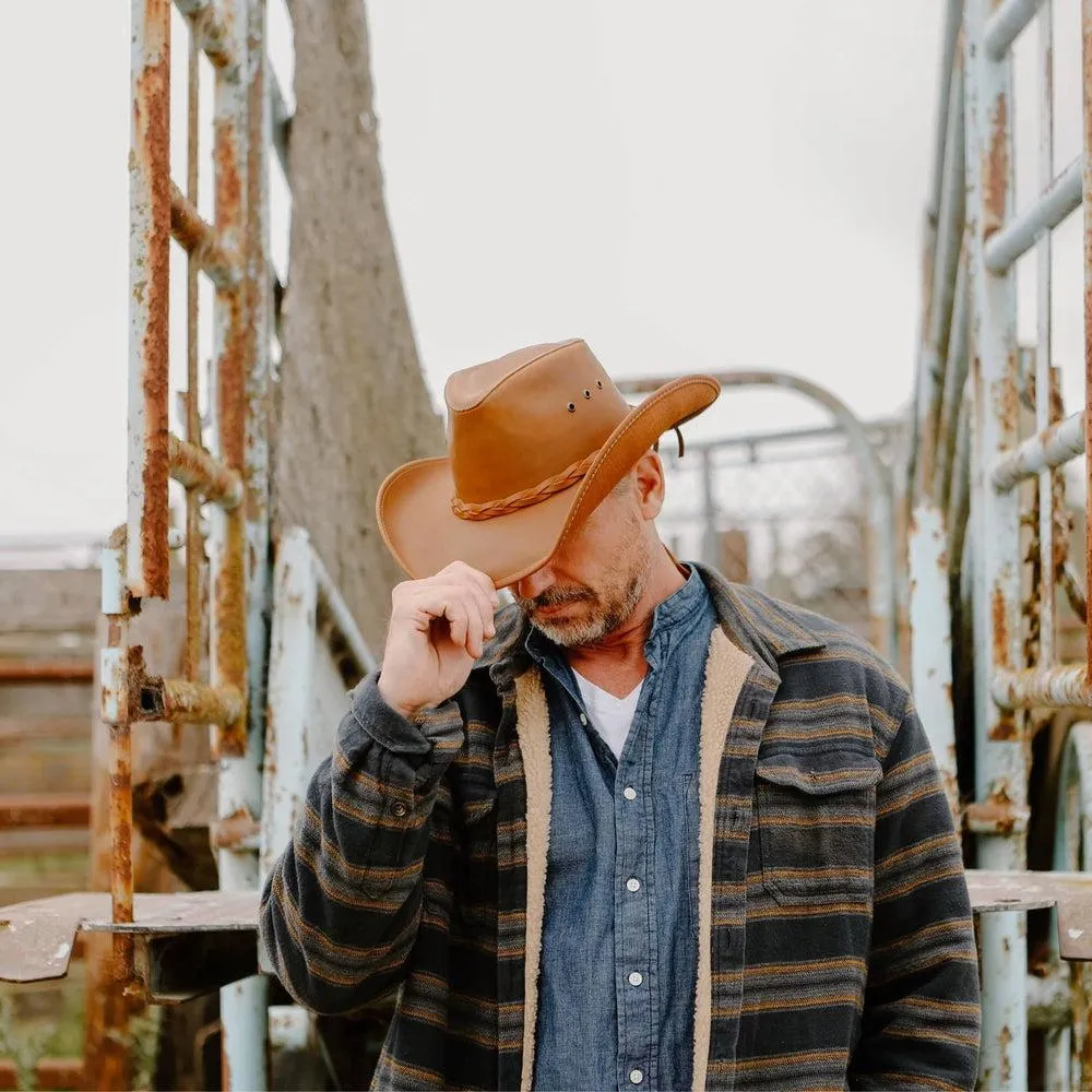 Hollywood Leather Cowboy Hat by American Hat Makers