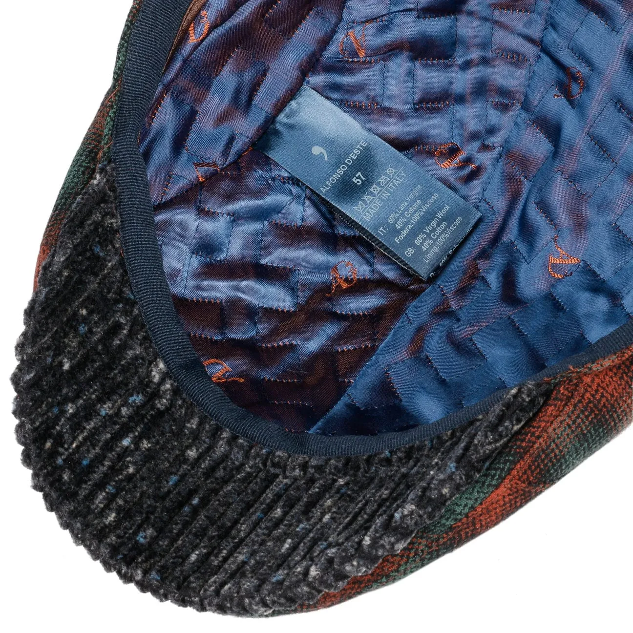 John Flat Cap by Alfonso D'Este