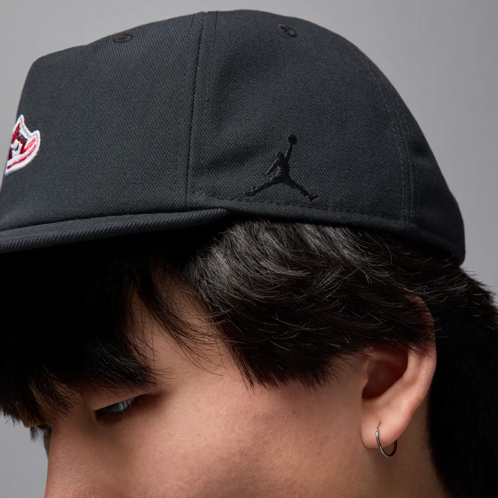 Jordan Pro Cap Bred AJ1 Sneaker Patch Snapback