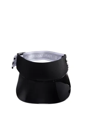 Karl Lagerfeld Logo Strap Visor