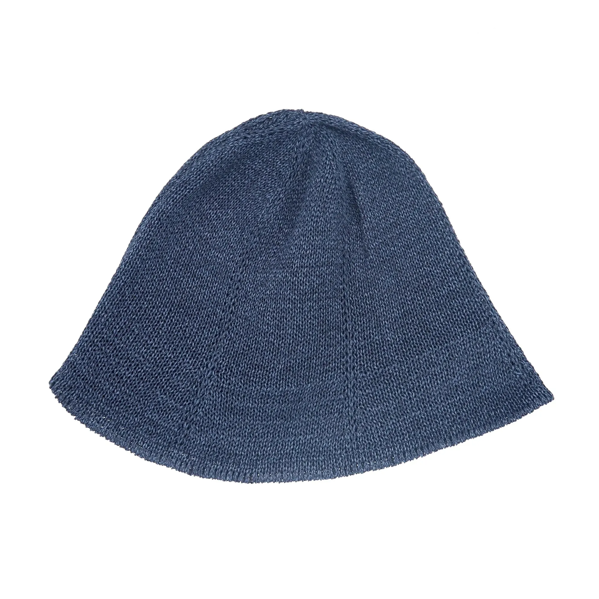 Knit Tulip Hat - Indigo