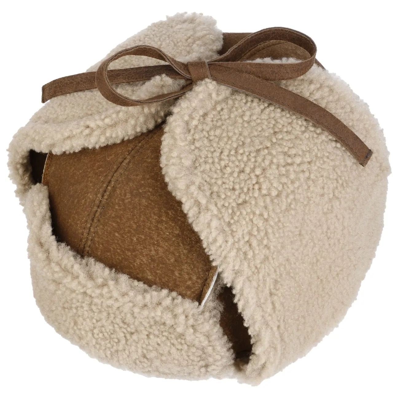 Lambsfur Bomber Trapper Hat by Stetson