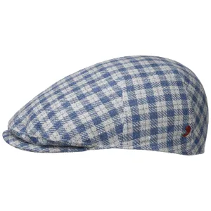 Lerino Check Flat Cap by Alfonso D'Este