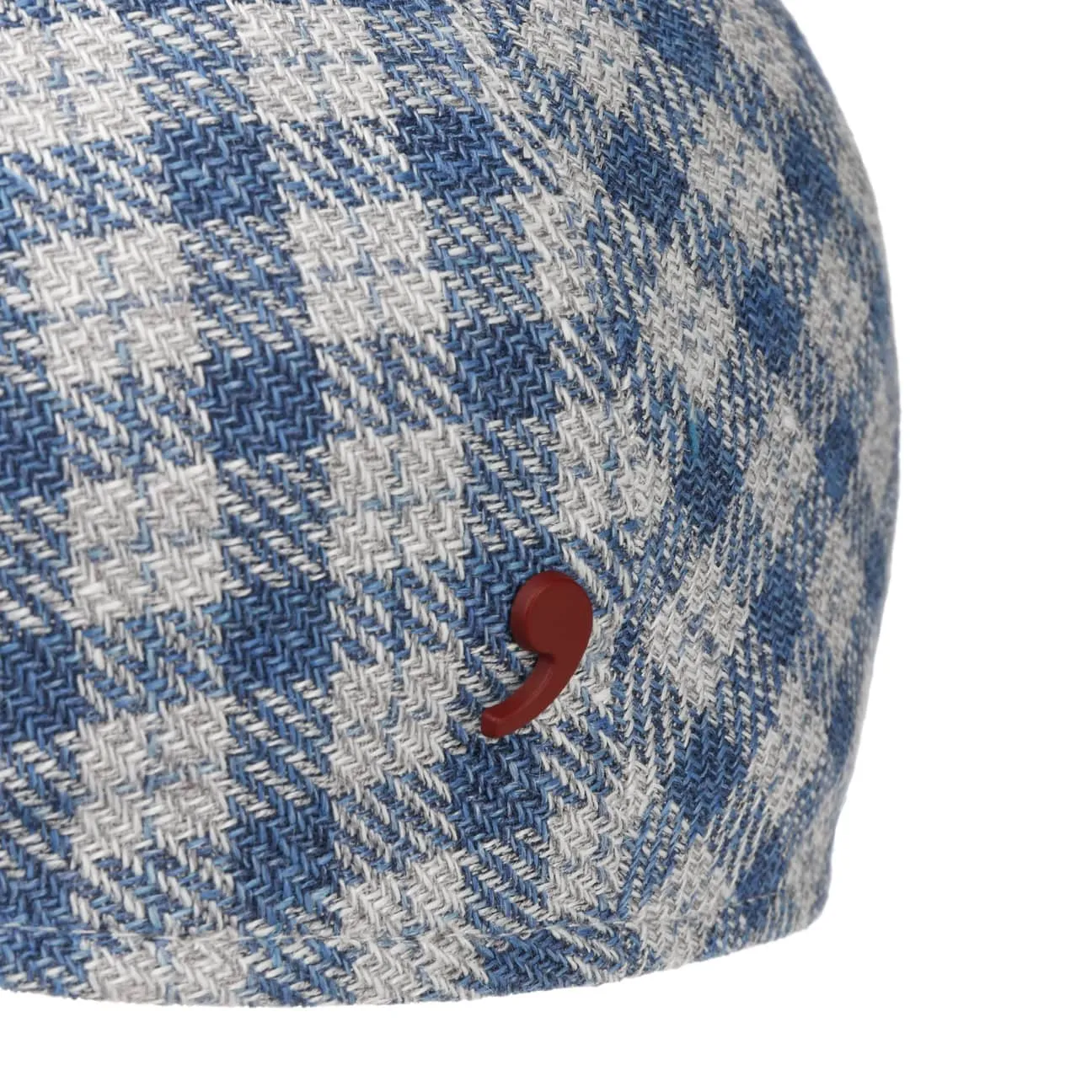 Lerino Check Flat Cap by Alfonso D'Este