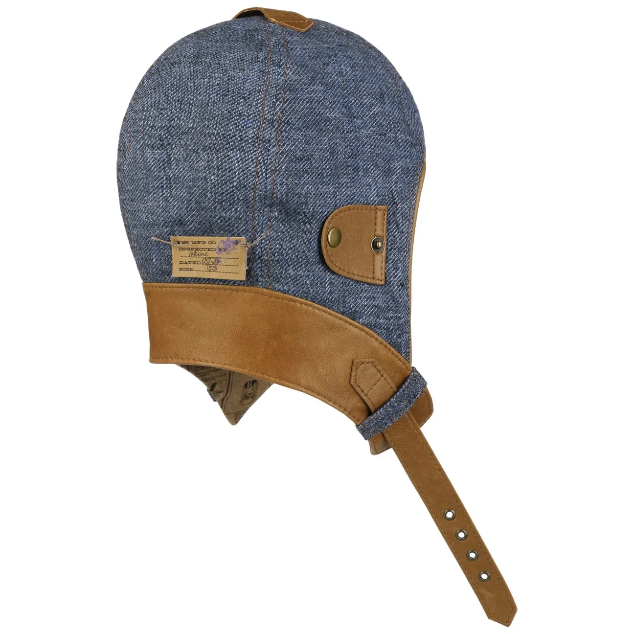 Linen Aviator Helmet with Leather by Stetson