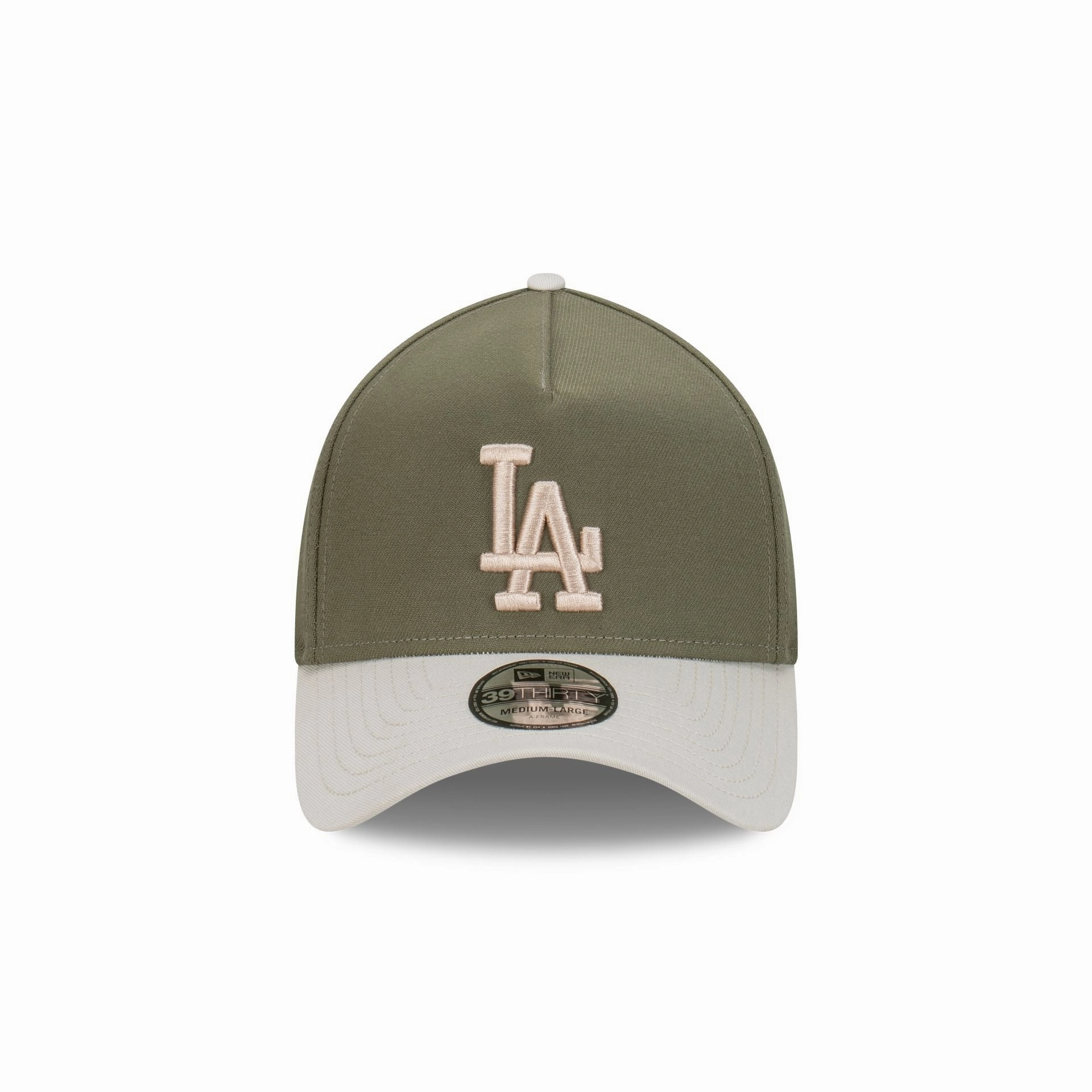 Los Angeles Dodgers Vintage Olive 39THIRTY A-Frame™ Fitted