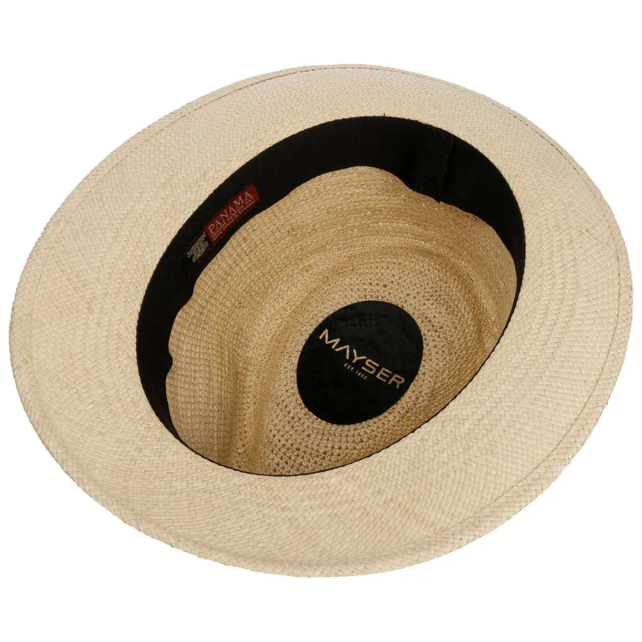 Manuel Crochet Trilby Panama Hat by Mayser
