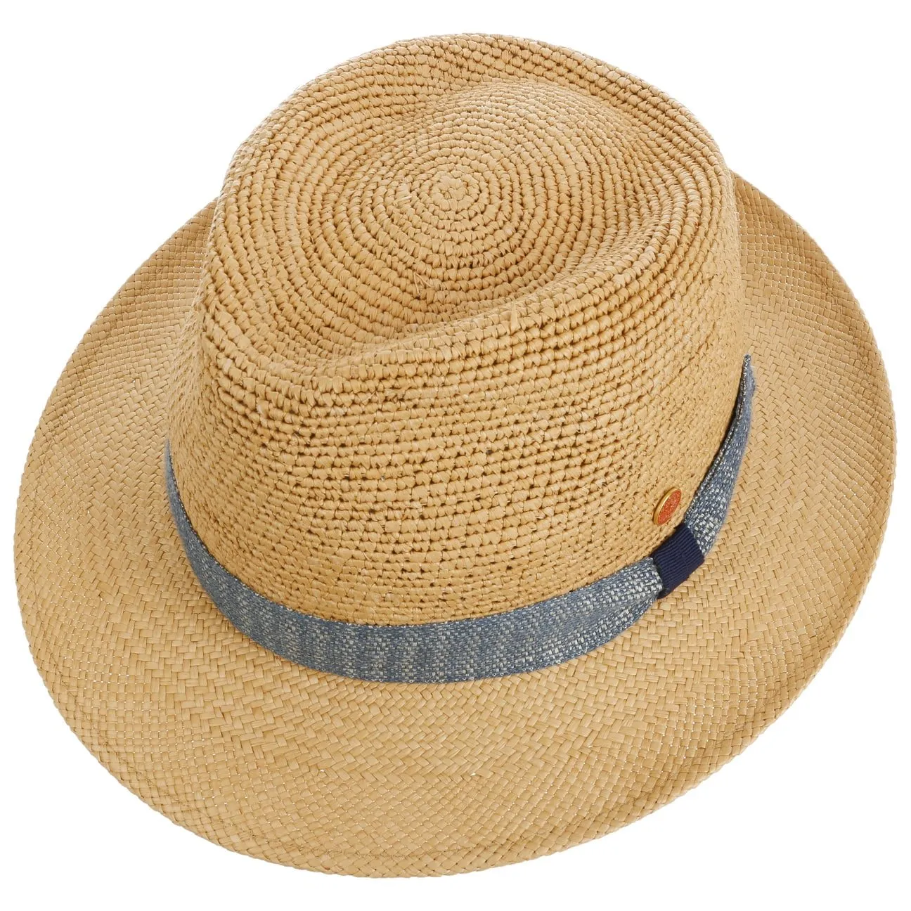 Manuel Crochet Trilby Panama Hat by Mayser