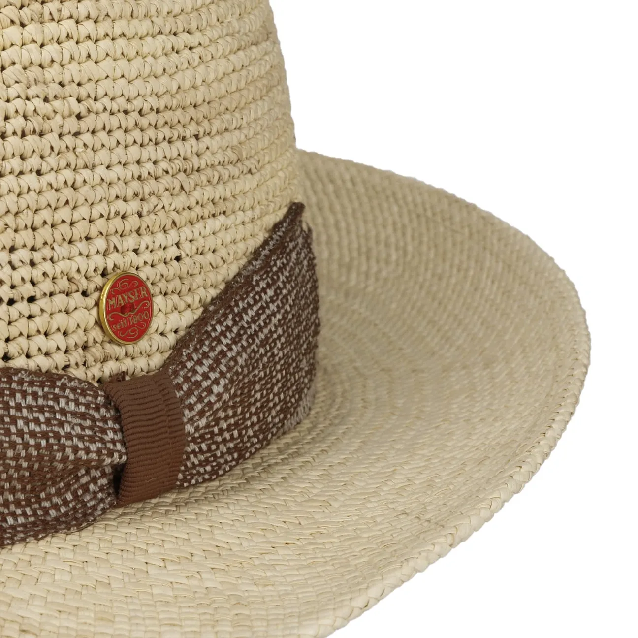 Manuel Crochet Trilby Panama Hat by Mayser