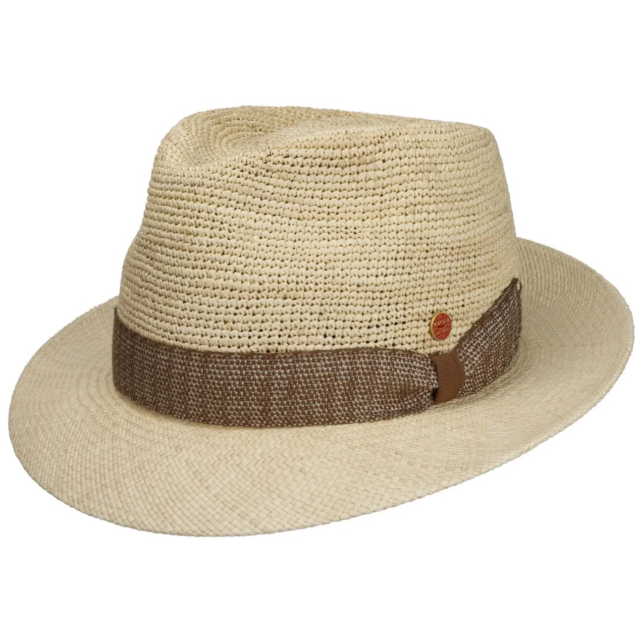 Manuel Crochet Trilby Panama Hat by Mayser