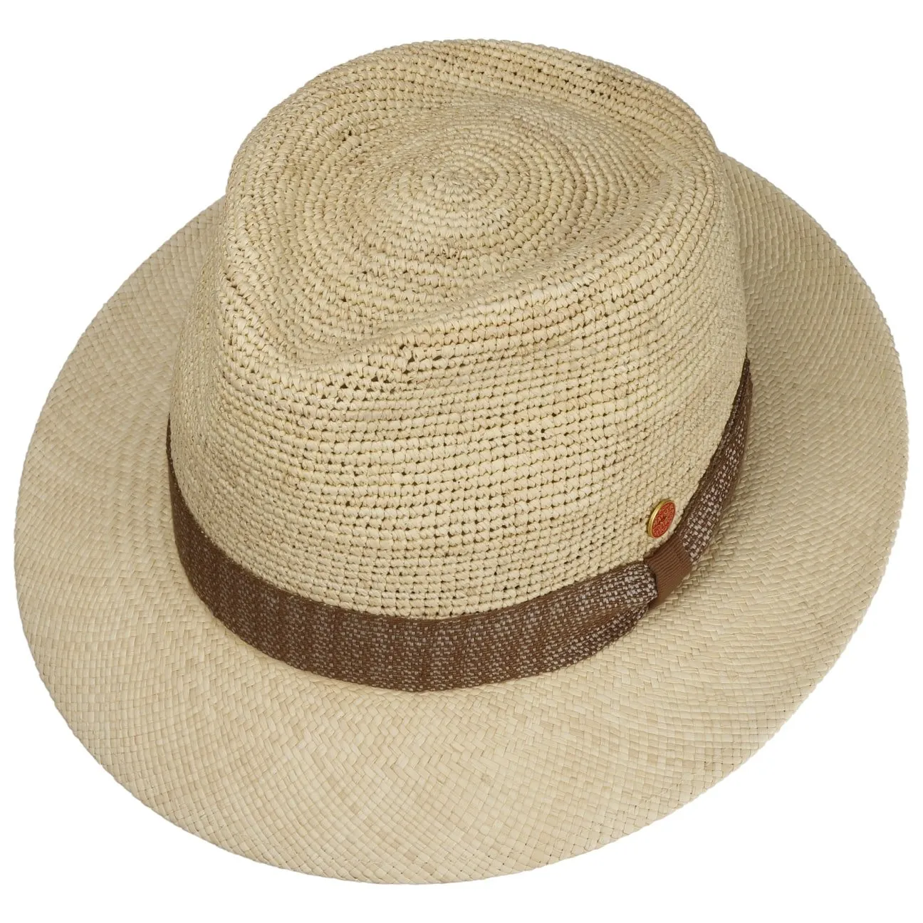 Manuel Crochet Trilby Panama Hat by Mayser