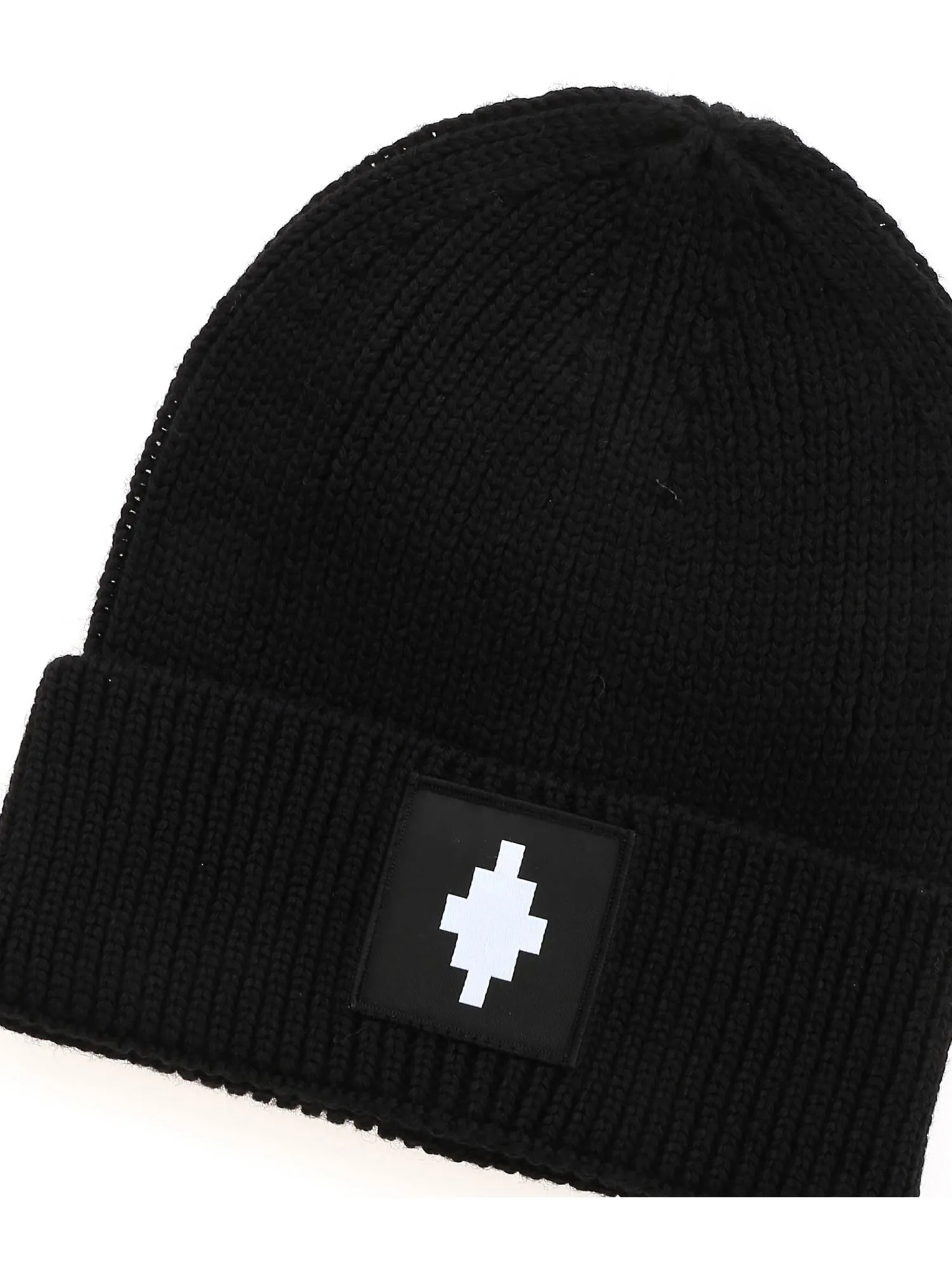 Marcelo Burlon County Of Milan Logo Patch Beanie