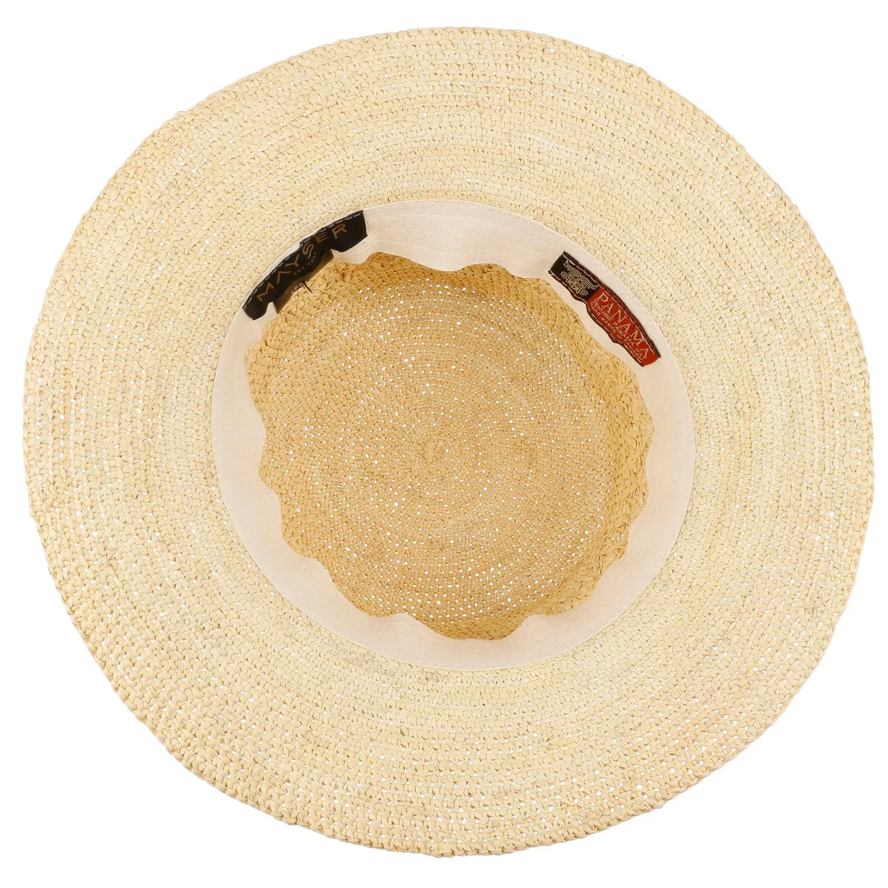 Moriah Crochet Cloche Panama Hat by Mayser